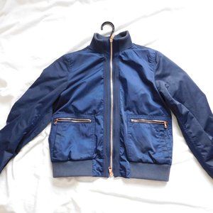 Navy Bomber Jacket